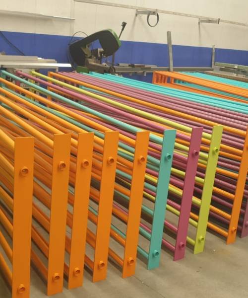 Fotografía de trabajo de carpintería metálica realizado por Grupo Feran